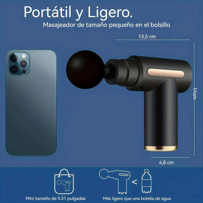 Pistola masajeadora